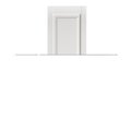 Mr Mxyzptlk Perfect Shutters IR521547001 Premier Raised Panel Exterior Decorative Shutters; White - 15 x 47 in. IR521547001